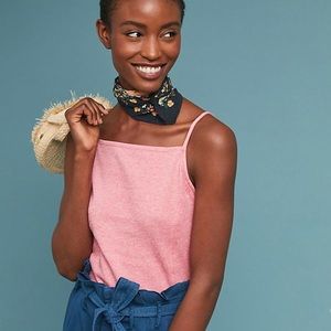 Anthropologie Meadow Rue Pantego Buttoned Tank